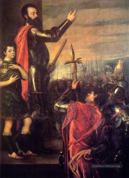  cour - Le discours d’Alfonso dAvalo 1540 Titien de Tiziano